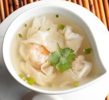 Soupe Wonton aux Crevettes (Shrimp Wonton Soup) 鲜虾云吞汤